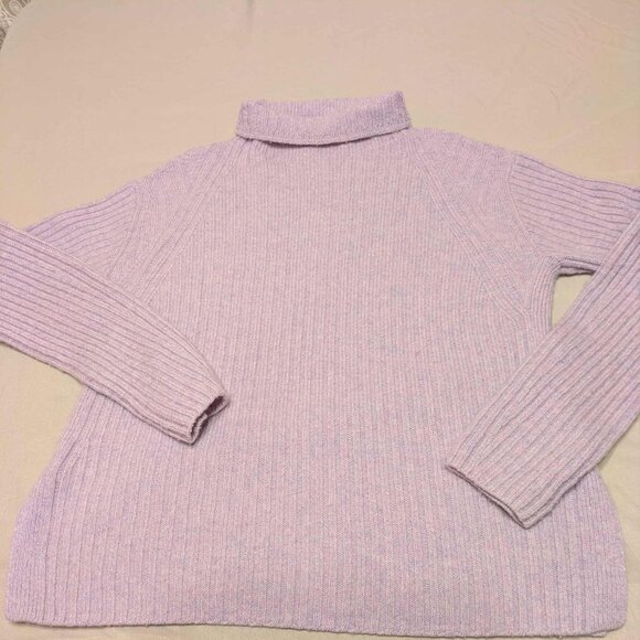 VINCE light Dusty Rose Womens S Mock Turtle Neck Long Sleeve Soft Pullover Top - Picture 1 of 7